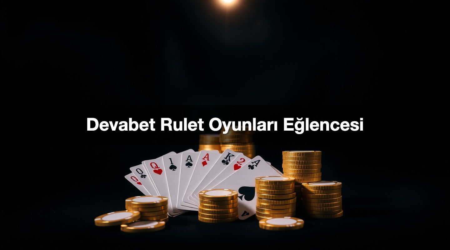 Devabet Rulet Oyunları Eğlencesi